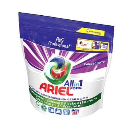 Ariel Professional All-in-1 Pods Color  (2x45) 90WL