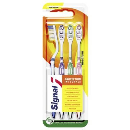 Signal Zahnbürste Protection Integrale medium 4er