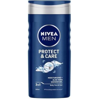 Nivea Men Duschgel 3 in1 Protect & Care Aloe Vera 250ml