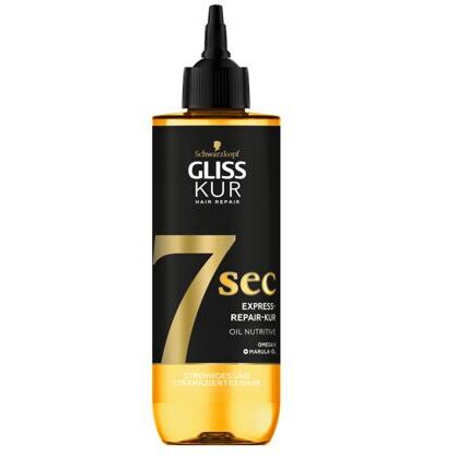 Gliss Kur 7sec Express Repair Kur Oil Nutrive 200ml
