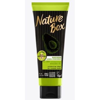 Nature Box Handcreme kaltgepresstem Avocado Öl 75ml