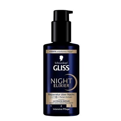 Gliss Kur Night Elixier Ultimate Repair Spender 100ml