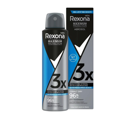 Rexona Men Anti-Transpirant Spray Cobalt dry 150ml Maximum Pretection