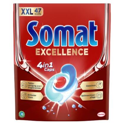 Somat Spülmaschinen Caps Excellence 4 in 1 XXL 47 Stück
