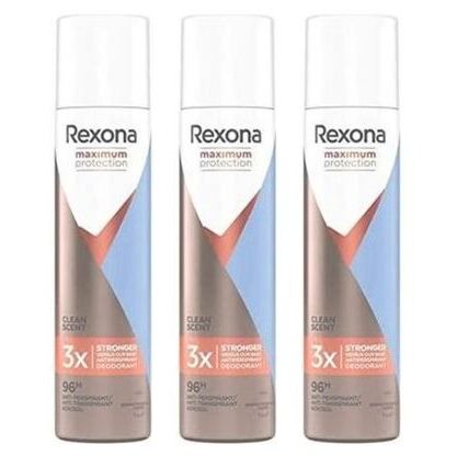 Rexona Maximum Protection Deo Spray 3x100ml Clean Scent