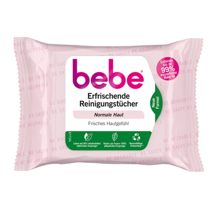 Bebe erfrischende Reinigungstücher 25 Stk