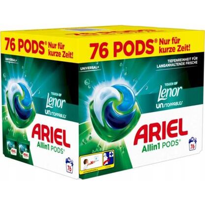 Ariel All-in-1 Pods Touch of Unstoppables 76W