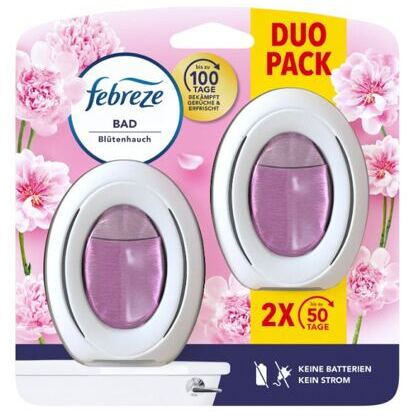 Febreze Bad Lufterfrischer Blütenhauch  Duo 2x7,5ml
