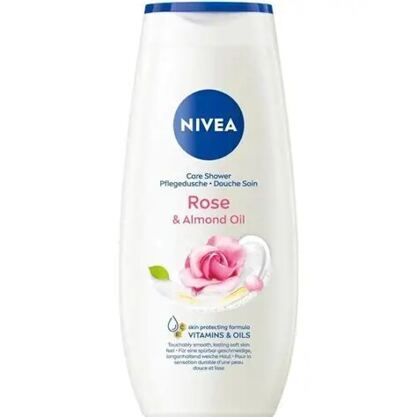Nivea Dusch rose & almond oil 250 ml