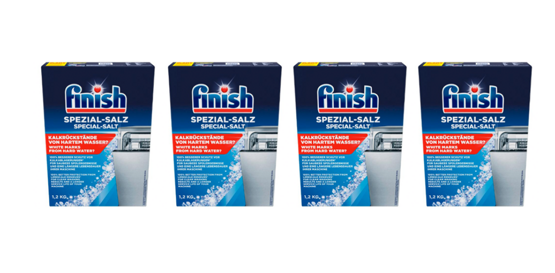 finish Spezial-Salz Spülmaschine 4 x 1,2kg