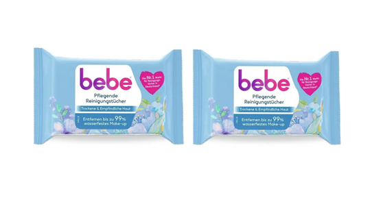 Bebe pflegende Reinigungstücher 2x25 Stk.
