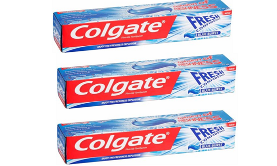 Colgate Zahnpasta Fresh Confidence Blue Burst 4x75ml