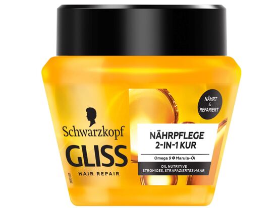 Gliss Kur Nährpflege Omega Marula Öl 2 in1 300ml