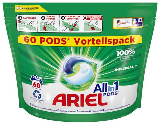 Ariel All-in-1 Pods Universal - 60WL