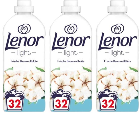 Lenor Frische Baumwollblüte Flasche - 3x800ML - 96WL