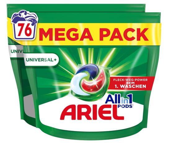 Ariel All-in-1 Pods Universal 2x38 - 76WL