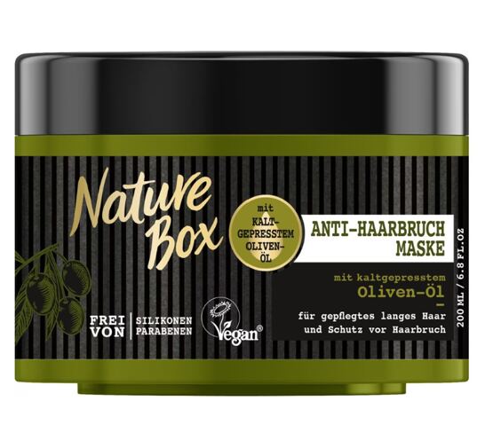 Nature Box Anti-Haarbruch Maske Oliven Öl 200ml