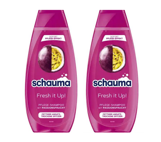 Schauma Shampoo Fresh itUp Passionsfrucht Doppelpack 2x400m
