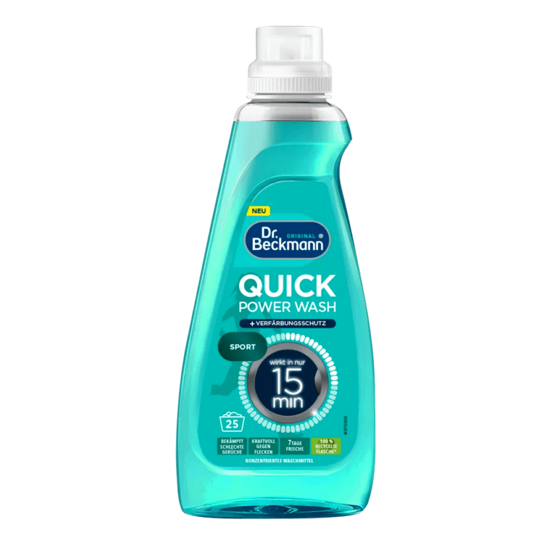 Dr.Beckmann Waschmittel Sport Quick Power Wash 25WL