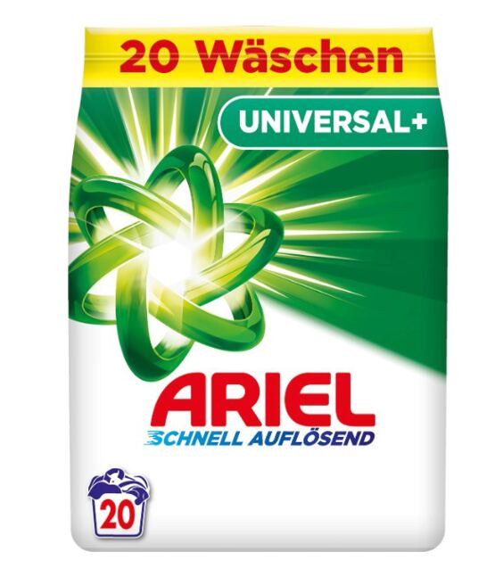 Ariel Waschmittel Pulver Universal 20WL 1.200g