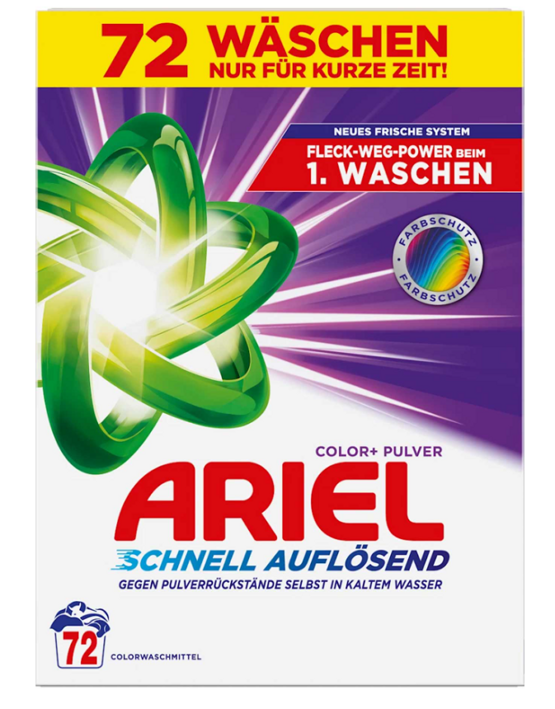 C Ariel Washing Powder 3,96kg Color+ 72W
